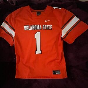 Nike Oklahoma State Bright Orange Athletic Jersey